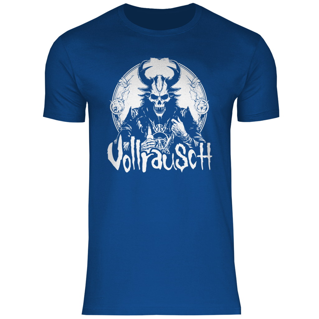 Vollrausch Slipknot - Herren Shirt Royal Blue