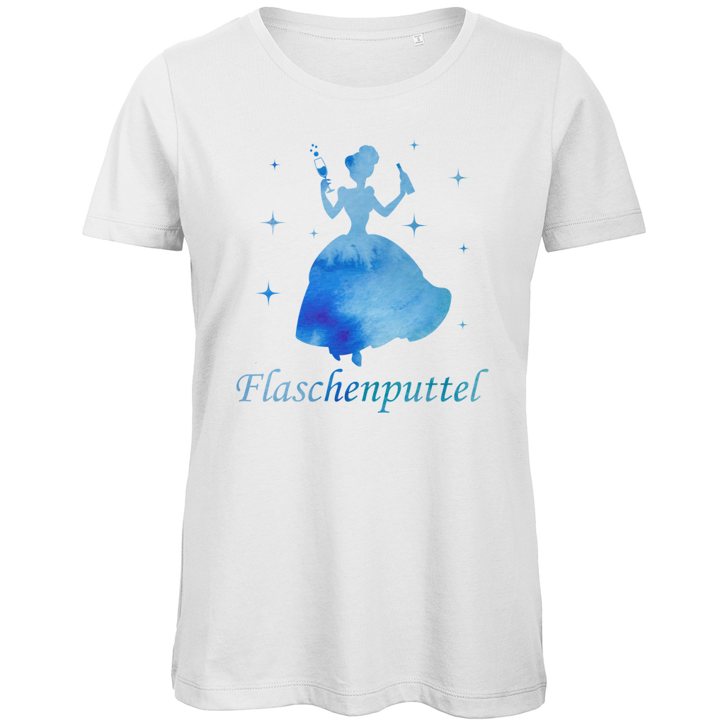 Flaschenputtel - Prinzessin Aquarell - Damen Premium Bio T-Shirt White