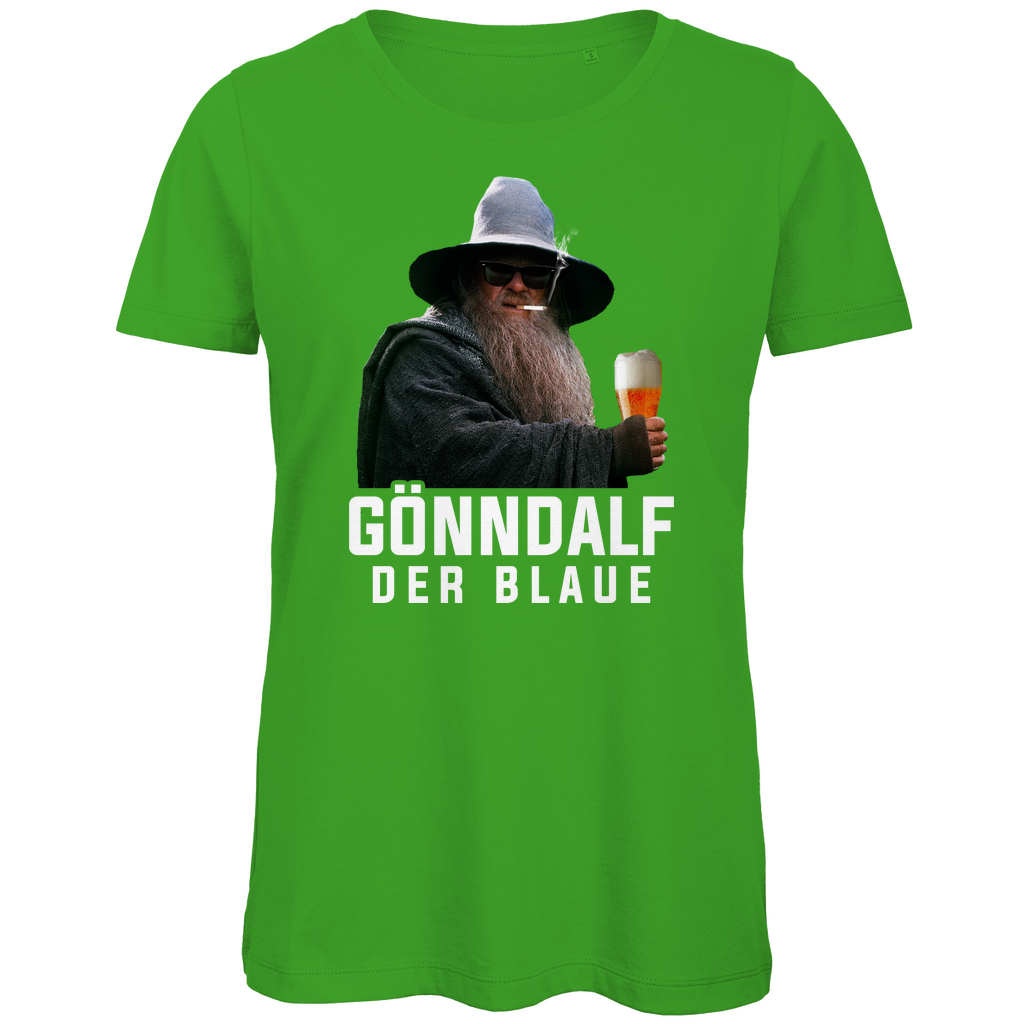 Gönndalf der Blaue - Damen Premium Bio T-Shirt Real Green