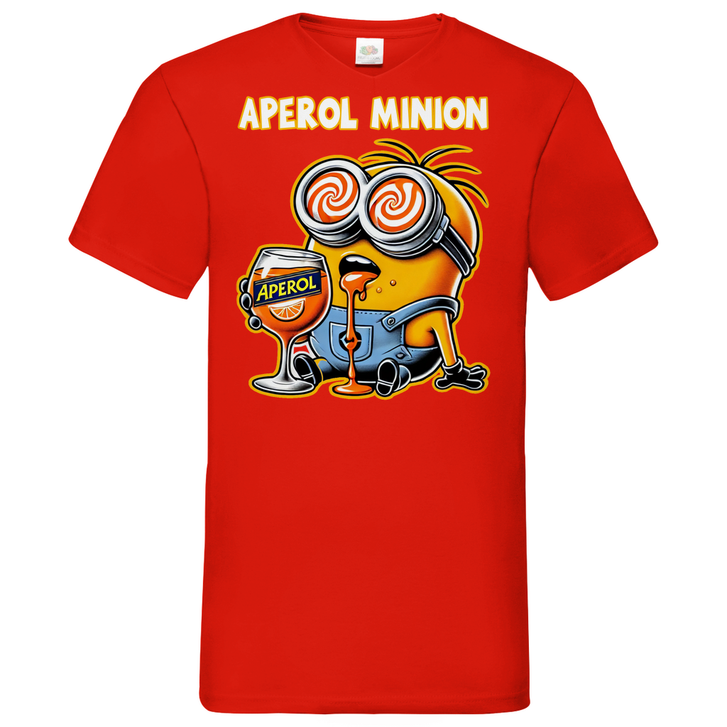 Aperol Minion - Herren V-Neck Shirt