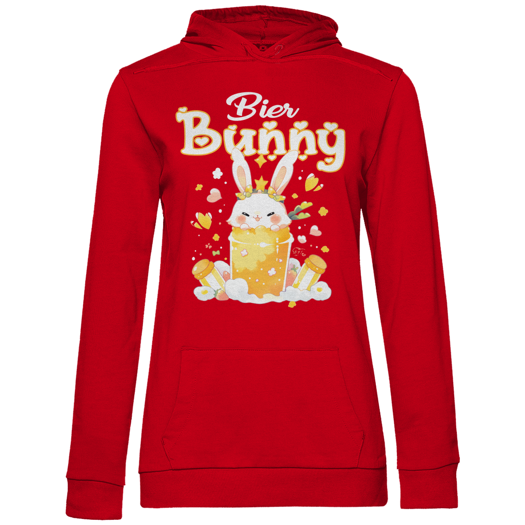 Bier Bunny Hase - Damen Hoodie