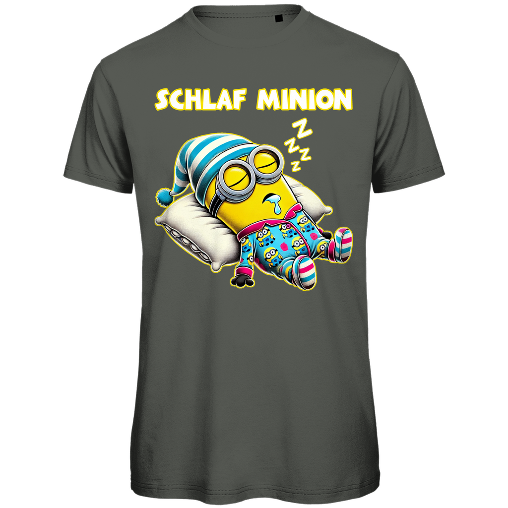 Schlaf Minion - Herren Premium Bio T-Shirt