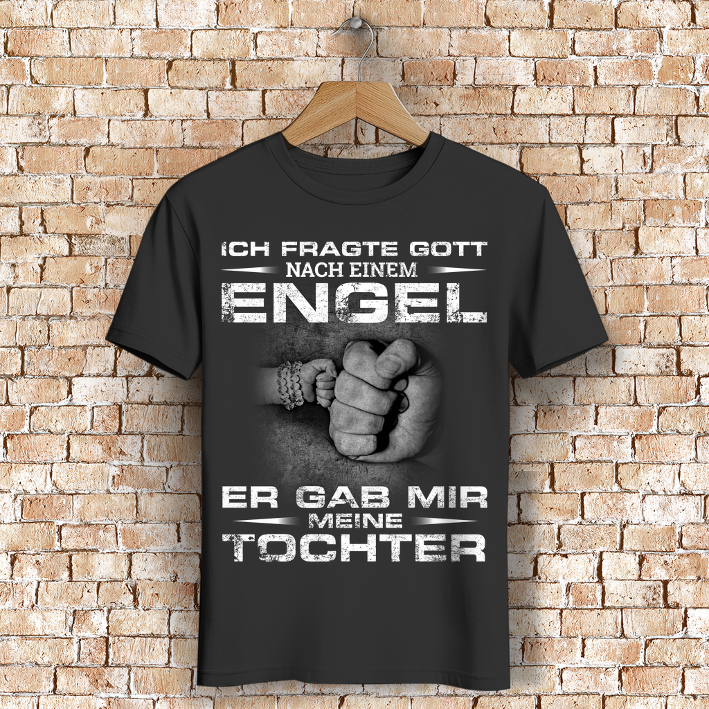 Papa Tochter Shirt – Emotionales Geschenk mit Engel-Spruch