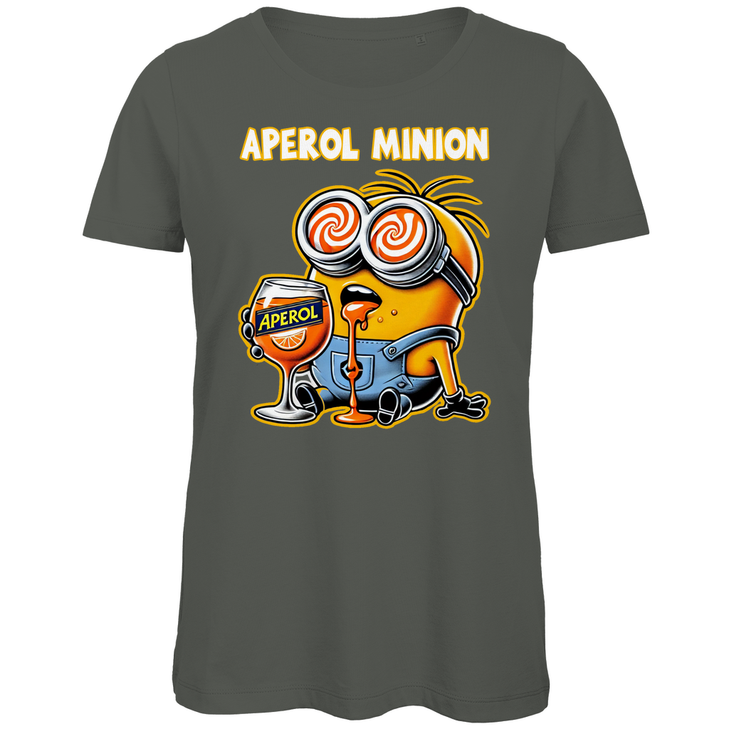 Aperol Minion - Damen Premium Bio T-Shirt