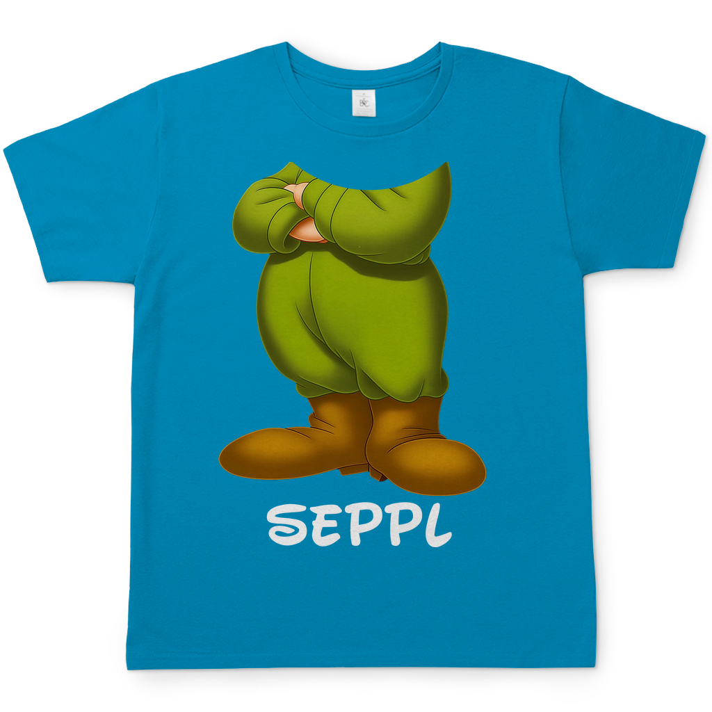 Schneewittchen und die 7 Zwerge - Seppl - Herren Shirt Atoll