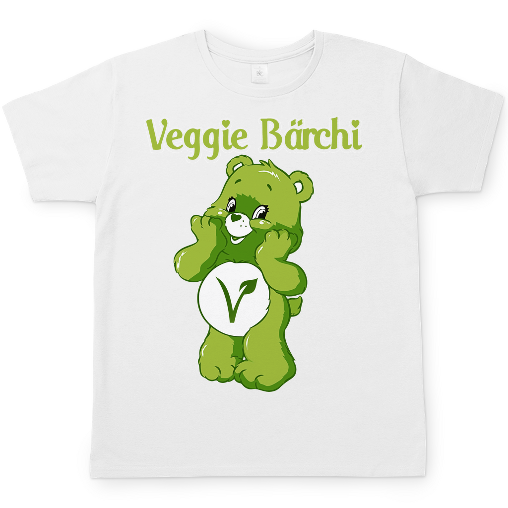 Veggie Bärchi - Glücksbärchi - Herren Shirt White