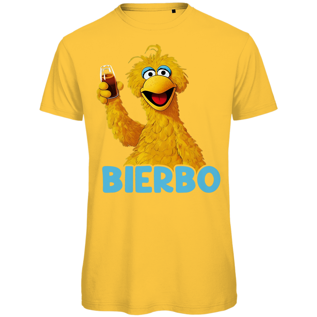 Bierbo Bibo Bier Sesamstraße - Herren Premium Bio T-Shirt Gold