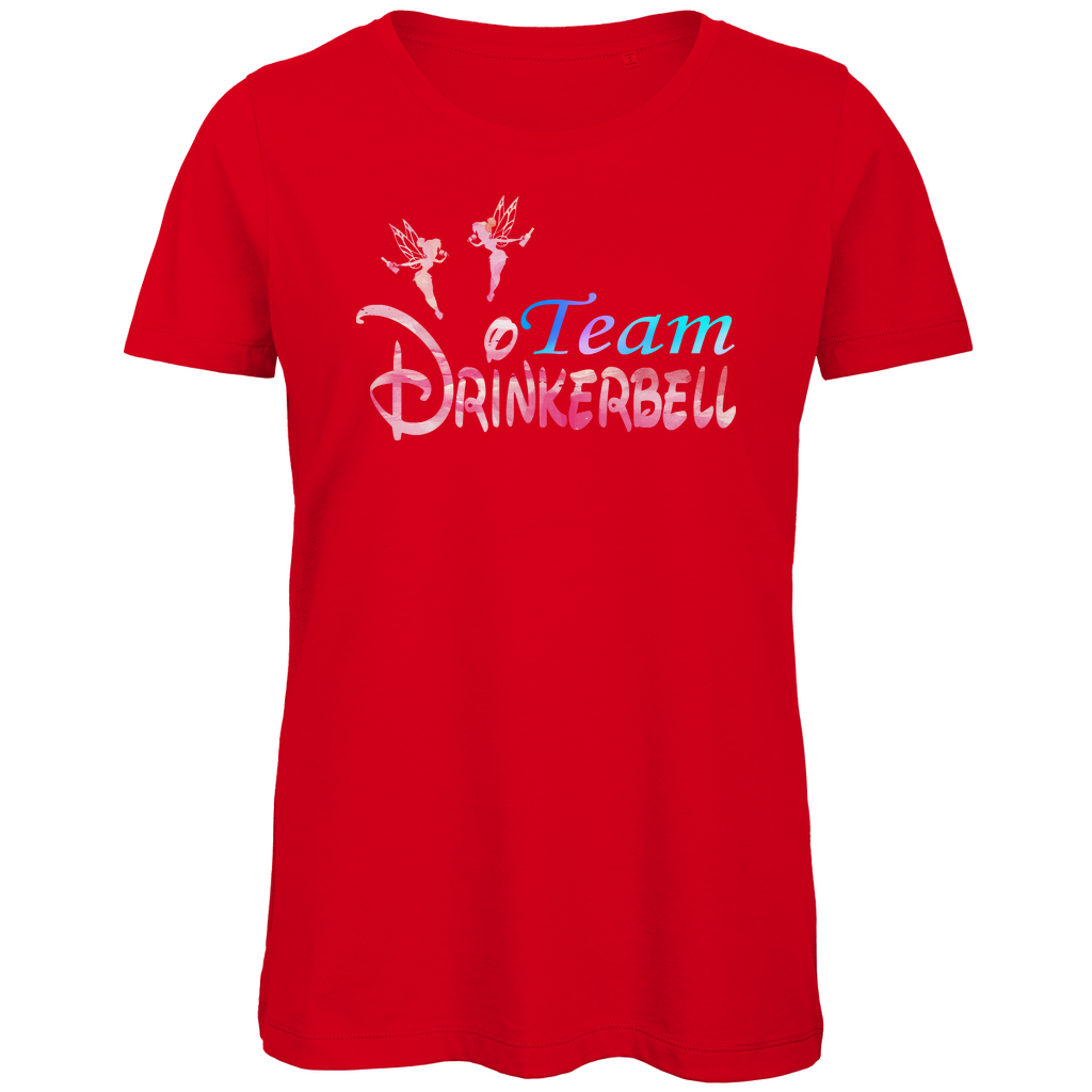 Team Drinkerbell - Damen Premium Bio T-Shirt Red