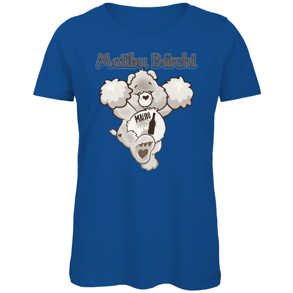 Malibu Bärchi - Glücksbärchi - Damen Premium Bio T-Shirt Royal Blue