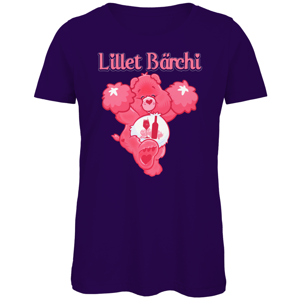 Lillet Bärchi - Glücksbärchi - Damen Premium Bio T-Shirt Urban Purple