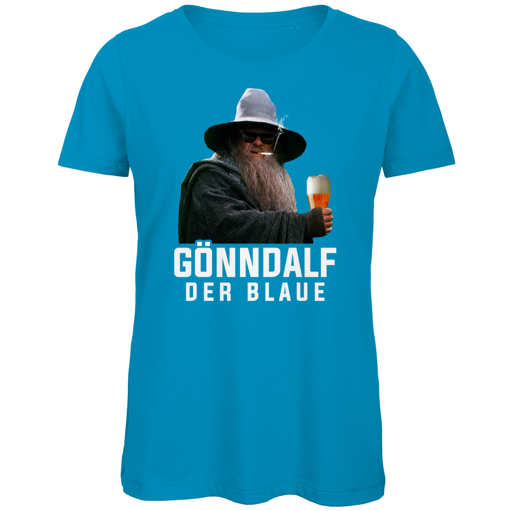 Gönndalf der Blaue - Damen Premium Bio T-Shirt Atoll