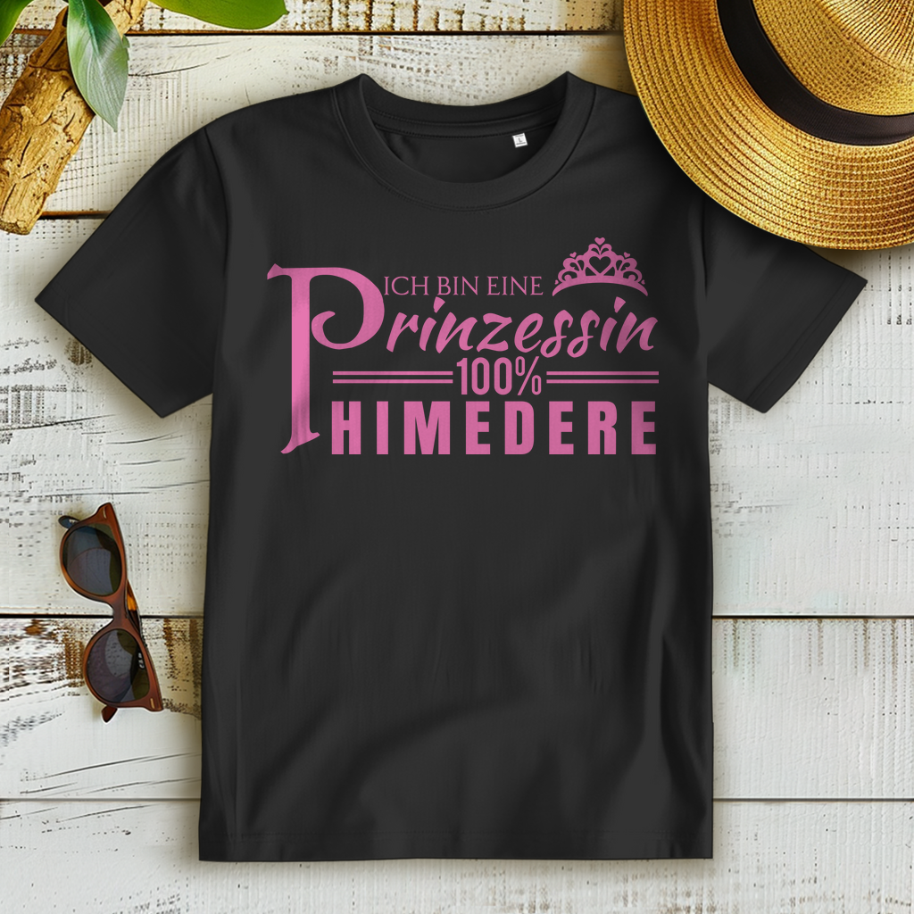 Anime Shirt für Frauen – Ich bin eine Prinzessin 100 % Himedere – Bio T-Shirt