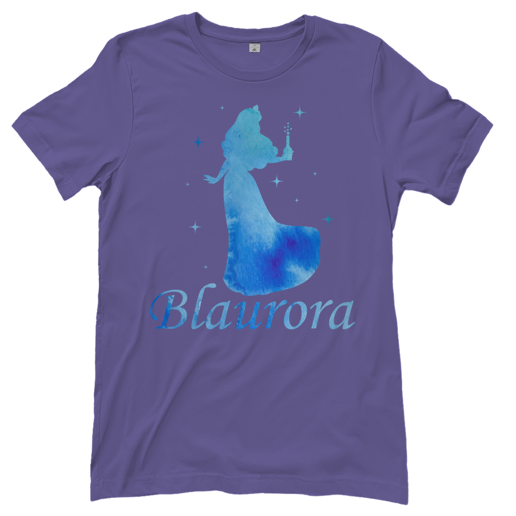 Blaurora - Prinzessin Aquarell - Damenshirt Millennial Lilac