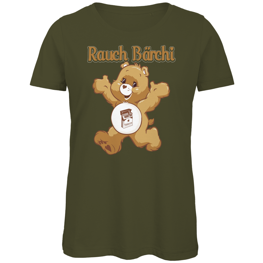 Rauch Bärchi - Glücksbärchi - Damen Premium Bio T-Shirt Khaki