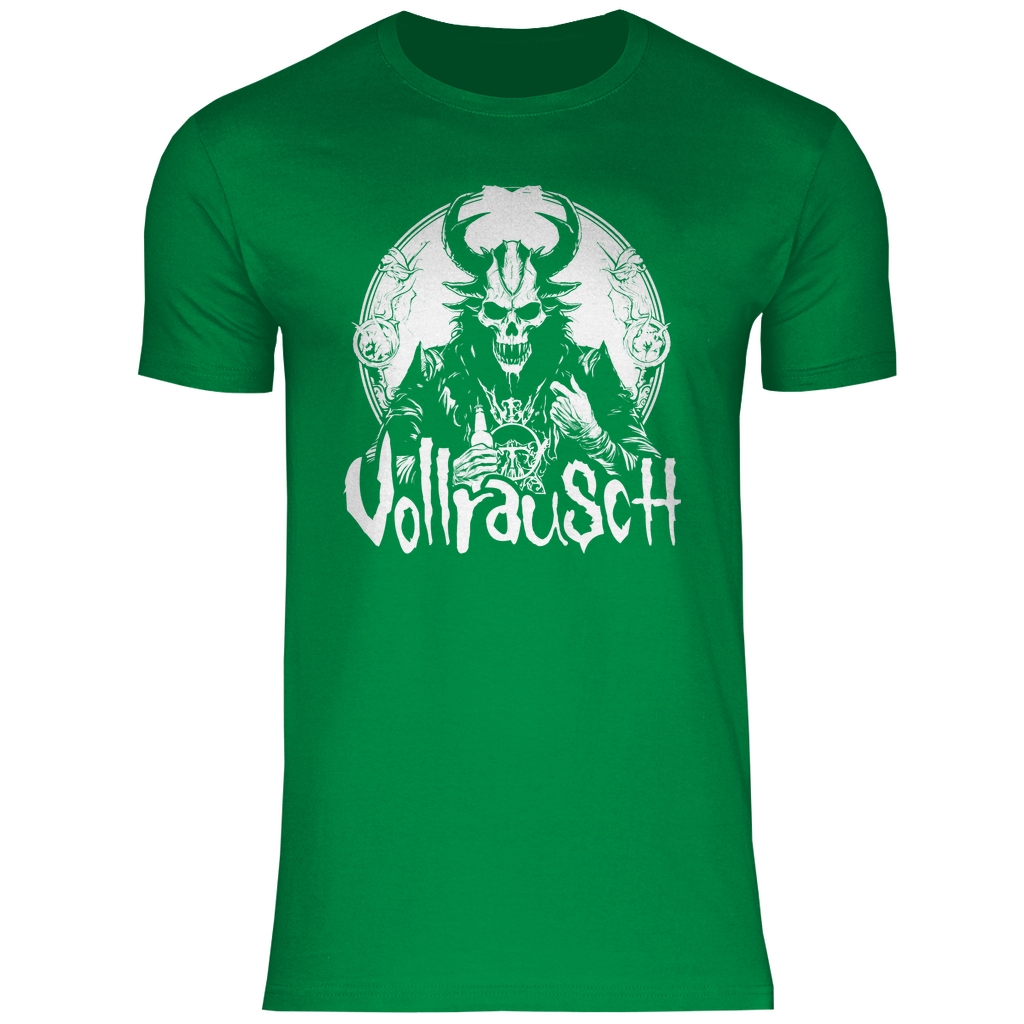 Vollrausch Slipknot - Herren Shirt Kelly Green