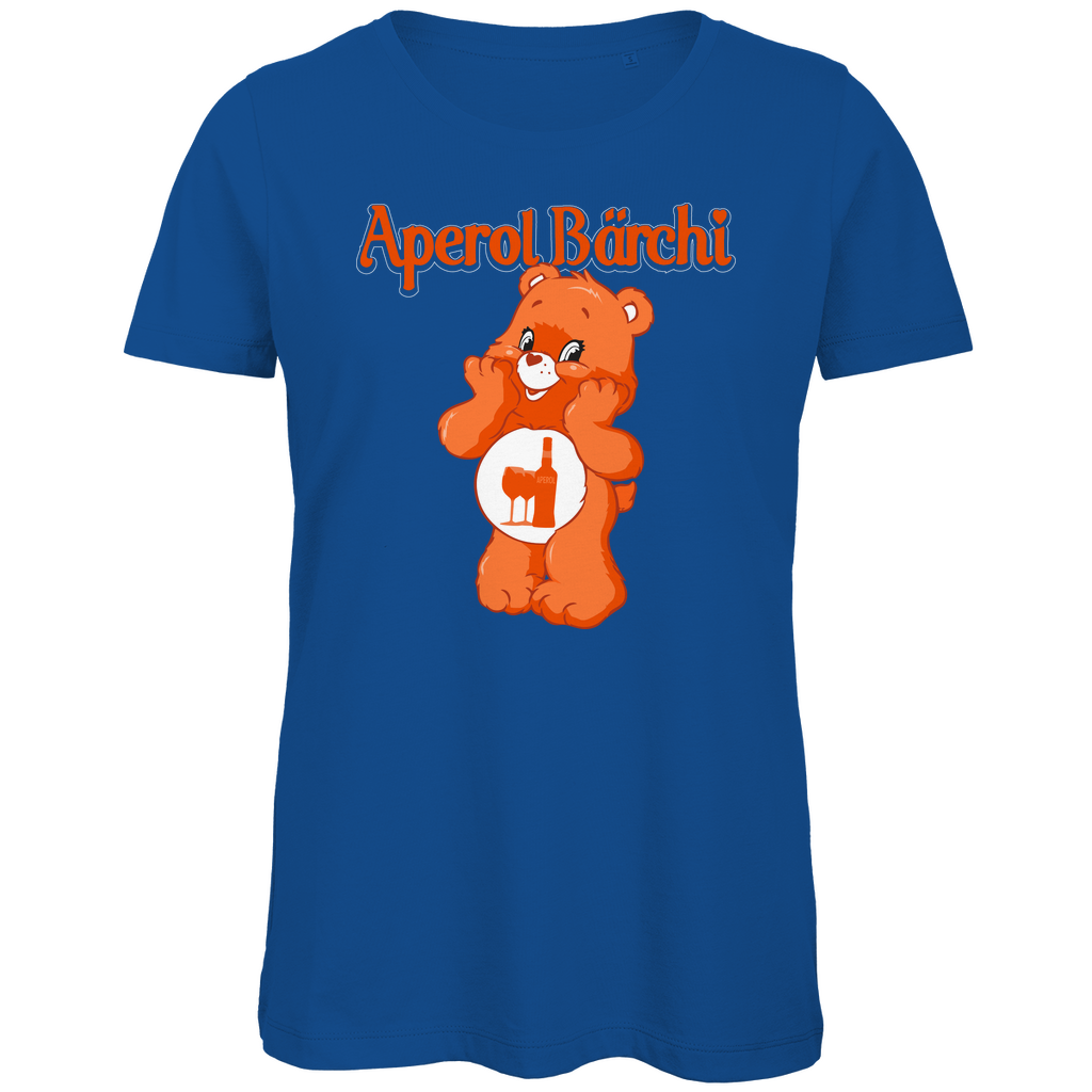 Aperol Bärchi - Glücksbärchi - Damen Premium Bio T-Shirt Royal Blue