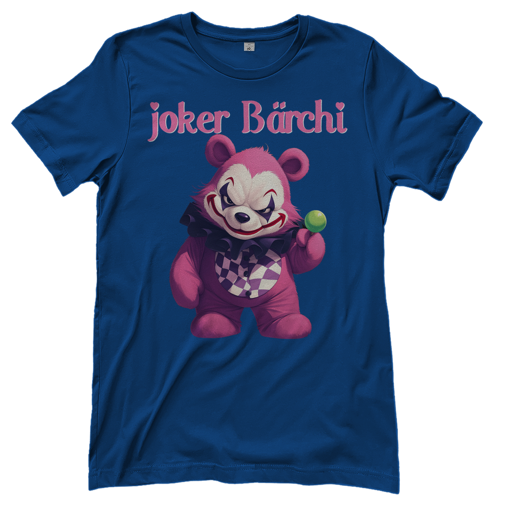 Joker Bärchi - Glücksbärchi - Damenshirt Royal Blue
