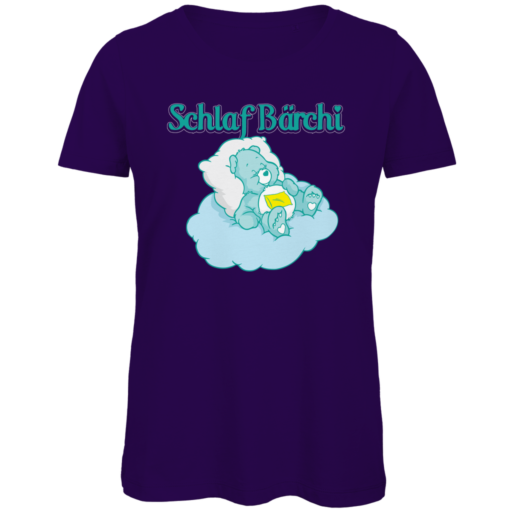 Schlaf Bärchi - Glücksbärchi - Damen Premium Bio T-Shirt Urban Purple