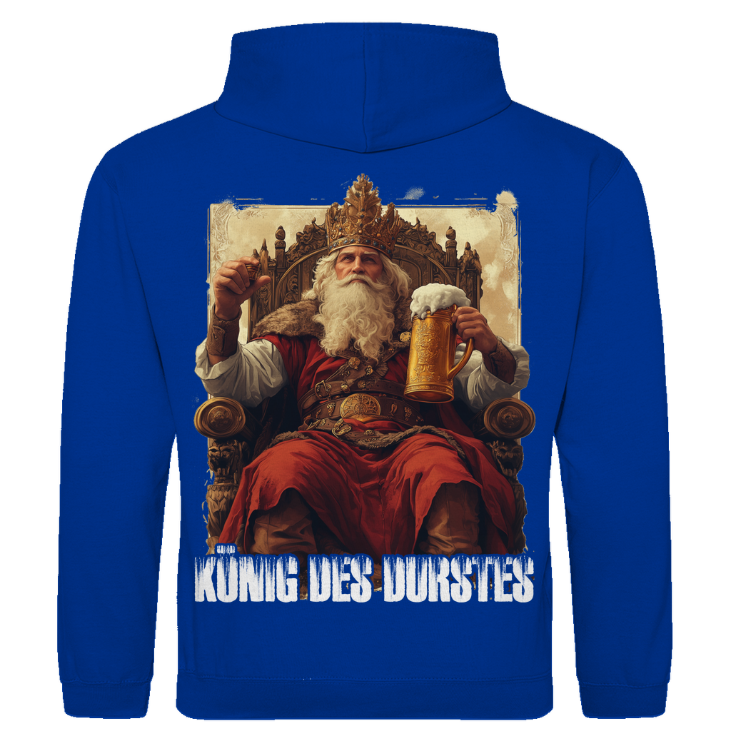 König des Durstes - Herren Hoodie Royal Blue