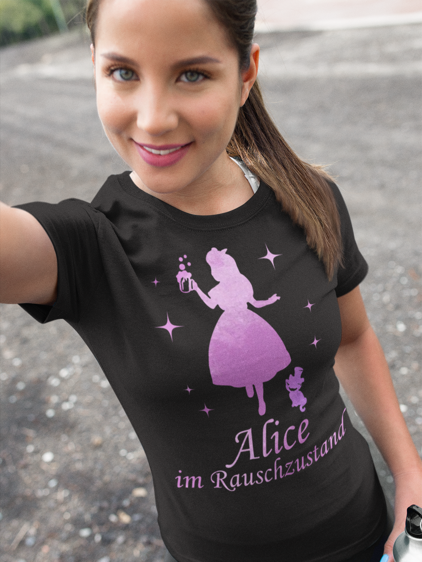 Alice im Rauschzustand - Prinzessin Aquarell - Damenshirt