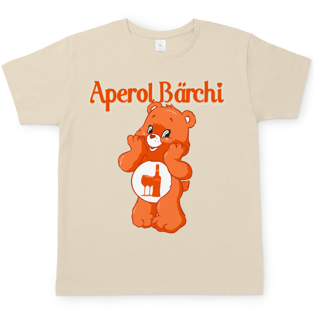 Aperol Bärchi Glücksbärchi Herren Shirt in Sand