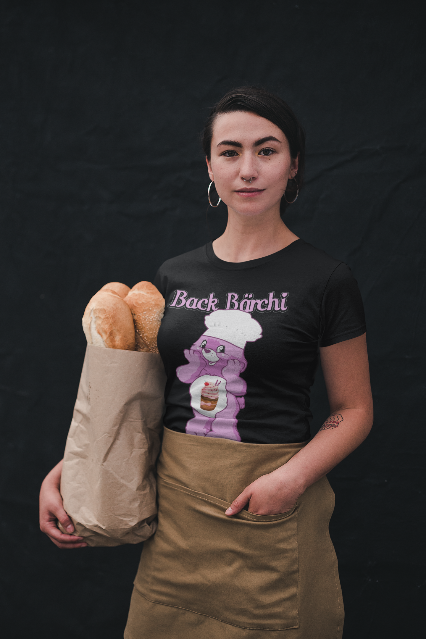 Back Bärchi - Glücksbärchi - Damenshirt