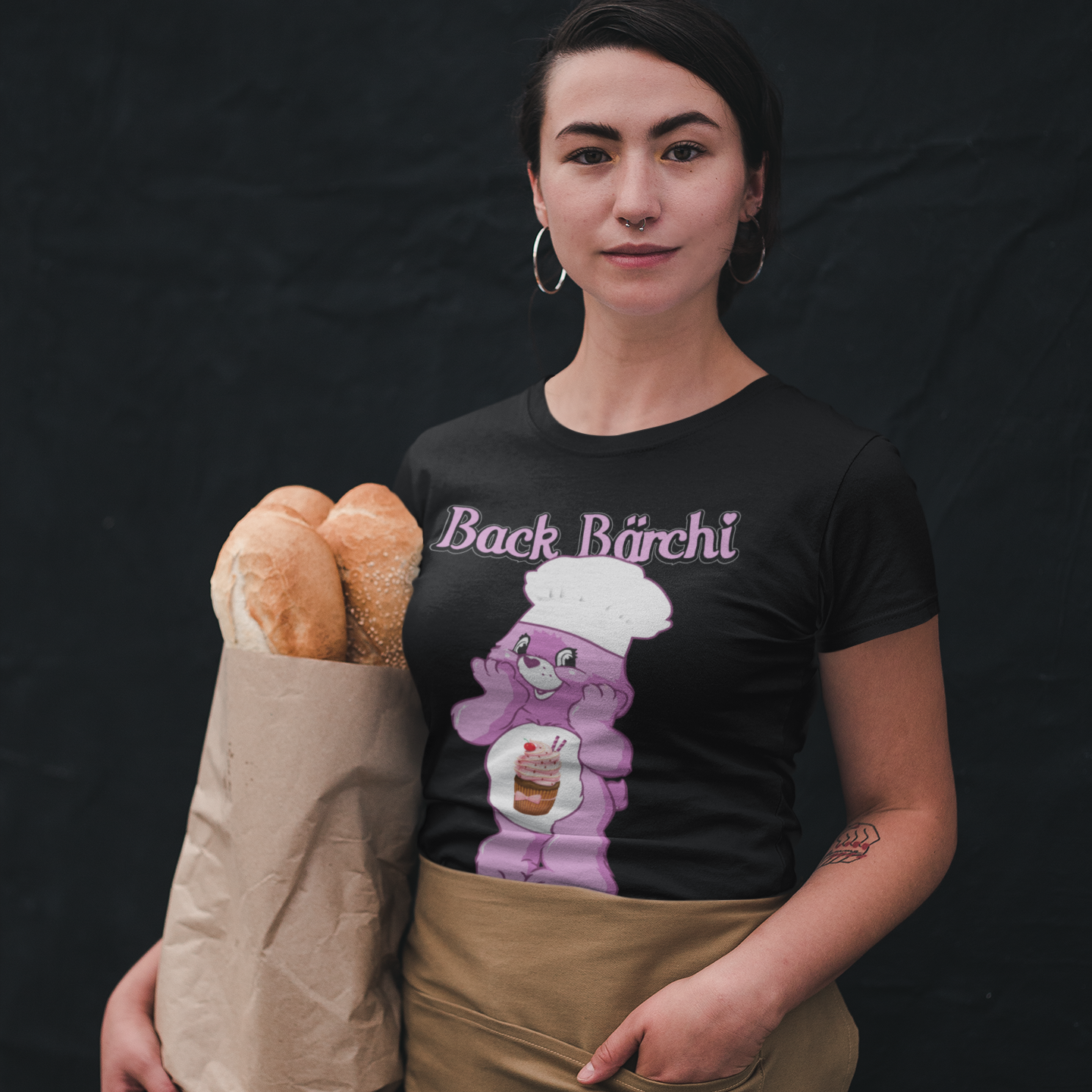 Back Bärchi - Glücksbärchi - Damenshirt