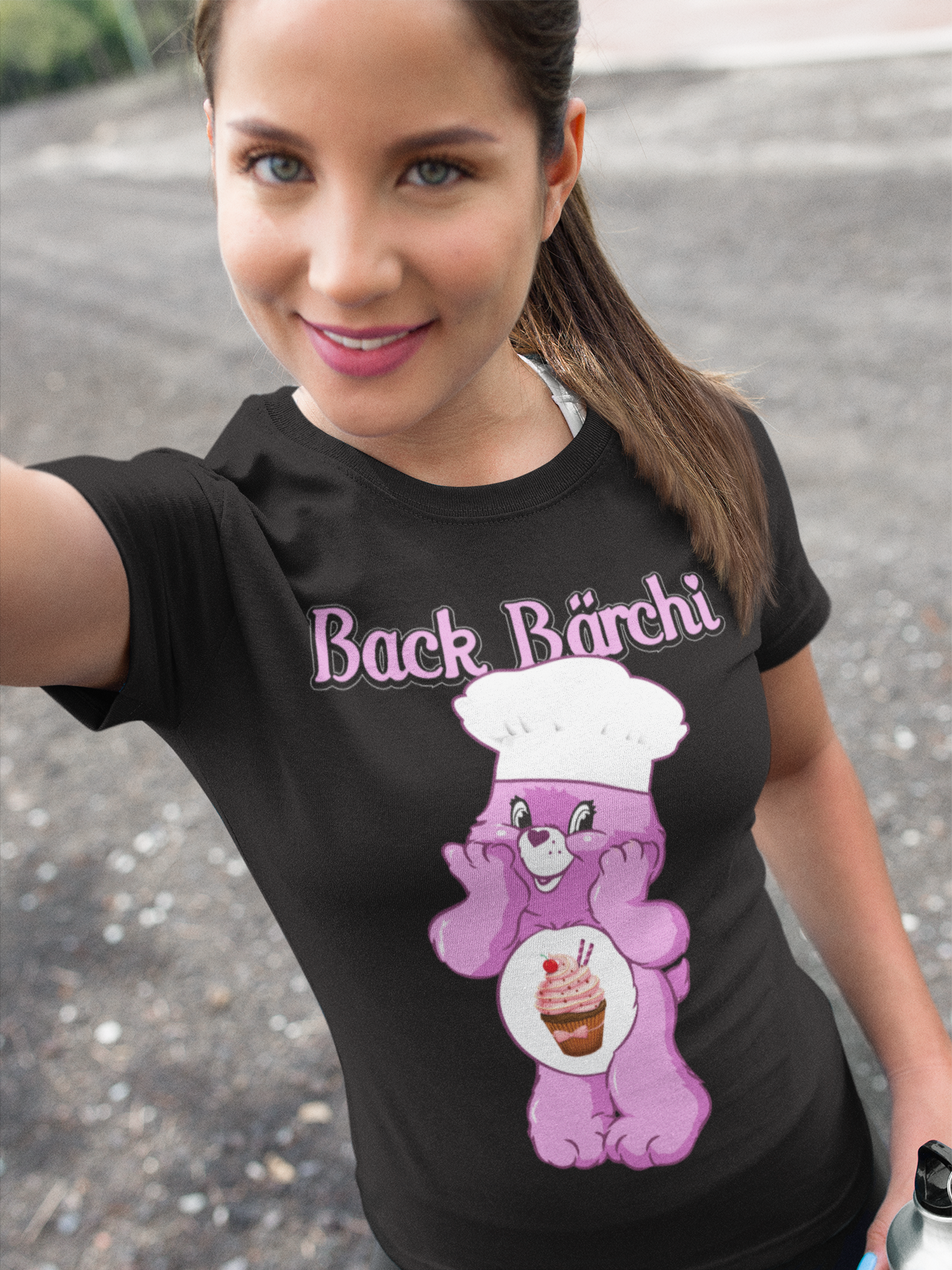 Back Bärchi - Glücksbärchi - Damenshirt