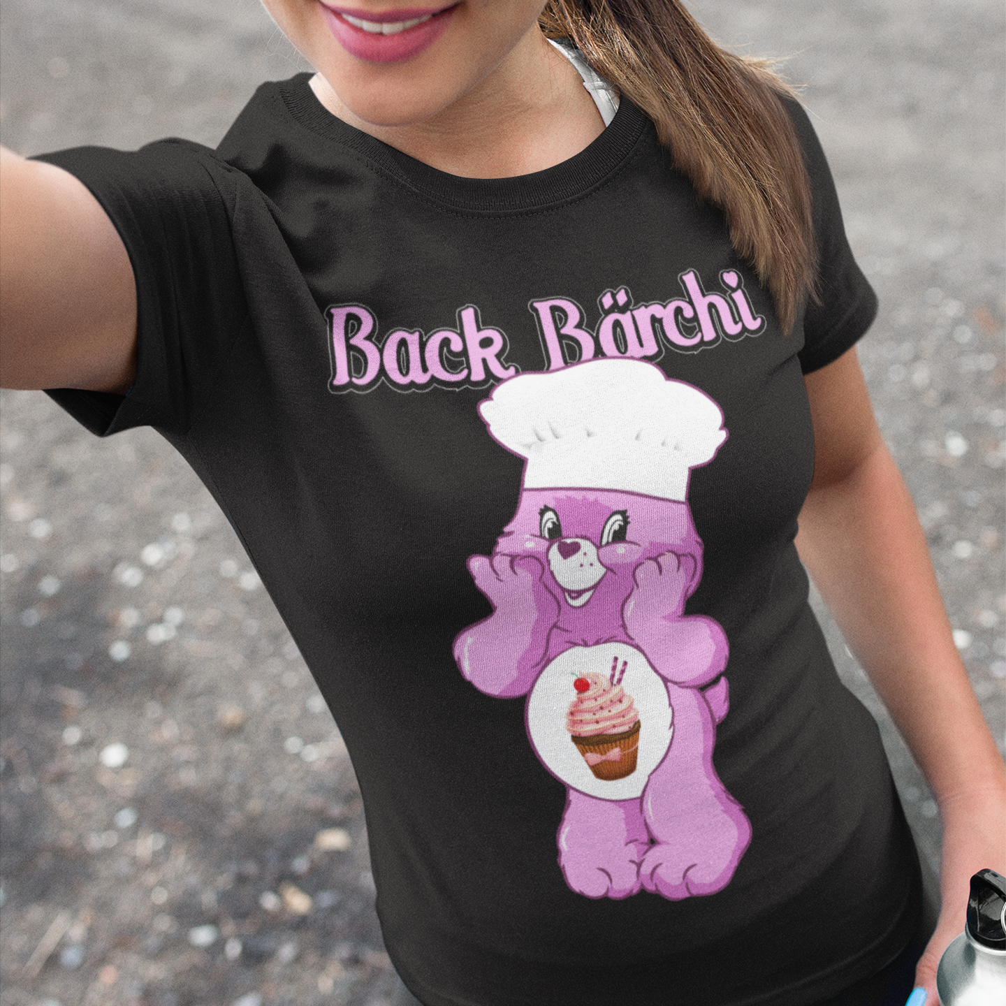 Back Bärchi - Glücksbärchi - Damenshirt