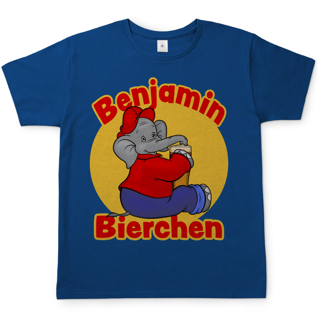 Benjamin Blümchen Bierchen - Herren Shirt Royal Blue