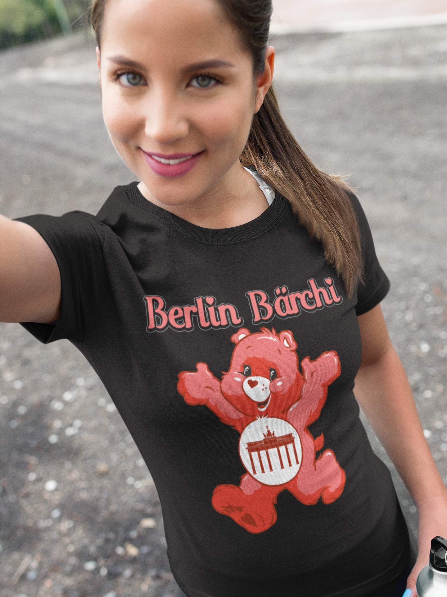 Berlin Bärchi Glücksbärchi - Damen Premium Bio T-Shirt