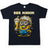 Bier Minion Herren Shirt in Navy Blau