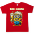 Bier Minion Herren Shirt in Rot