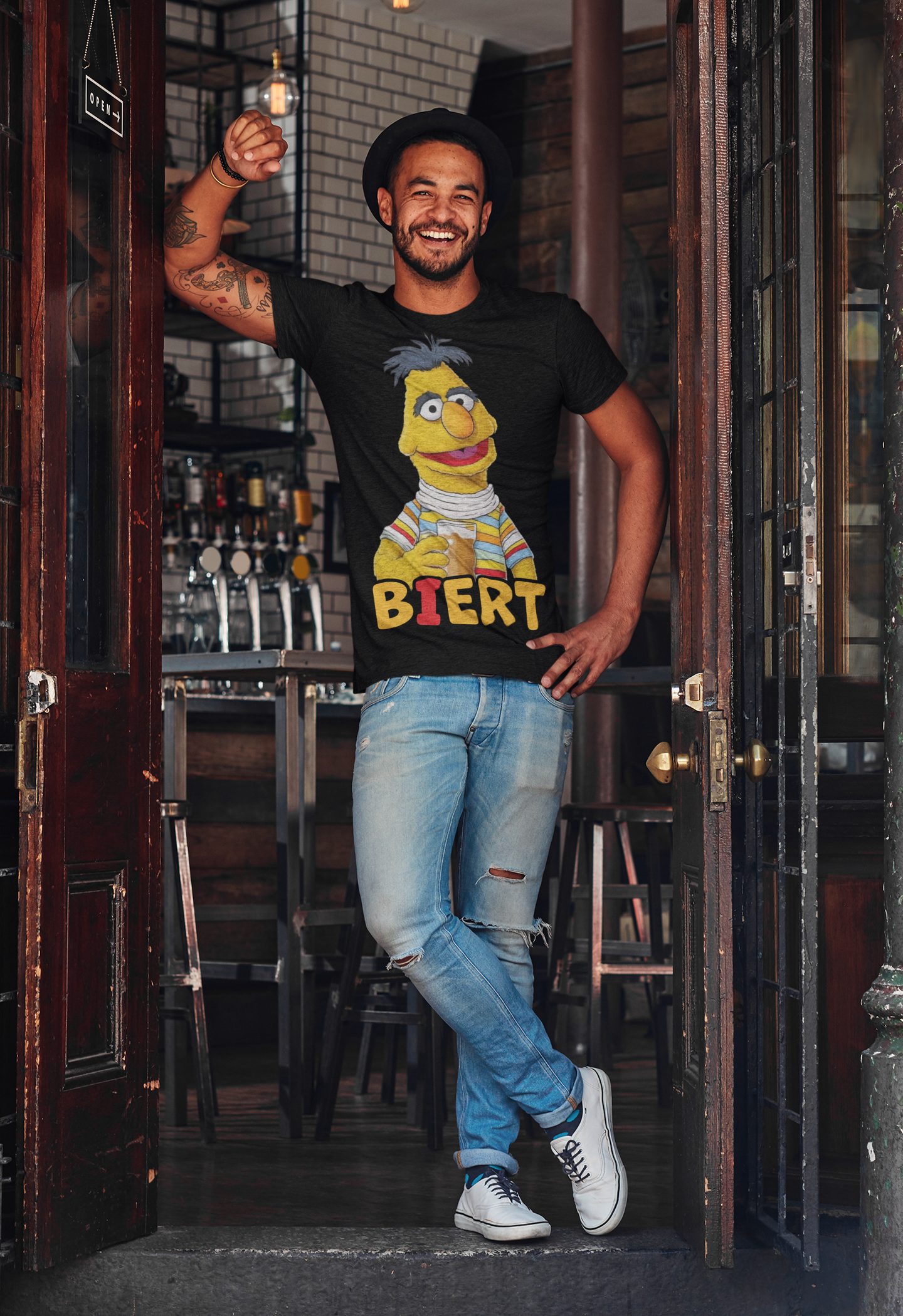 Sesamstraße - Bert Biert - Herren Shirt