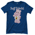 Blaues Suff Bärchi Glücksbärchi Damenshirt mit Glas
