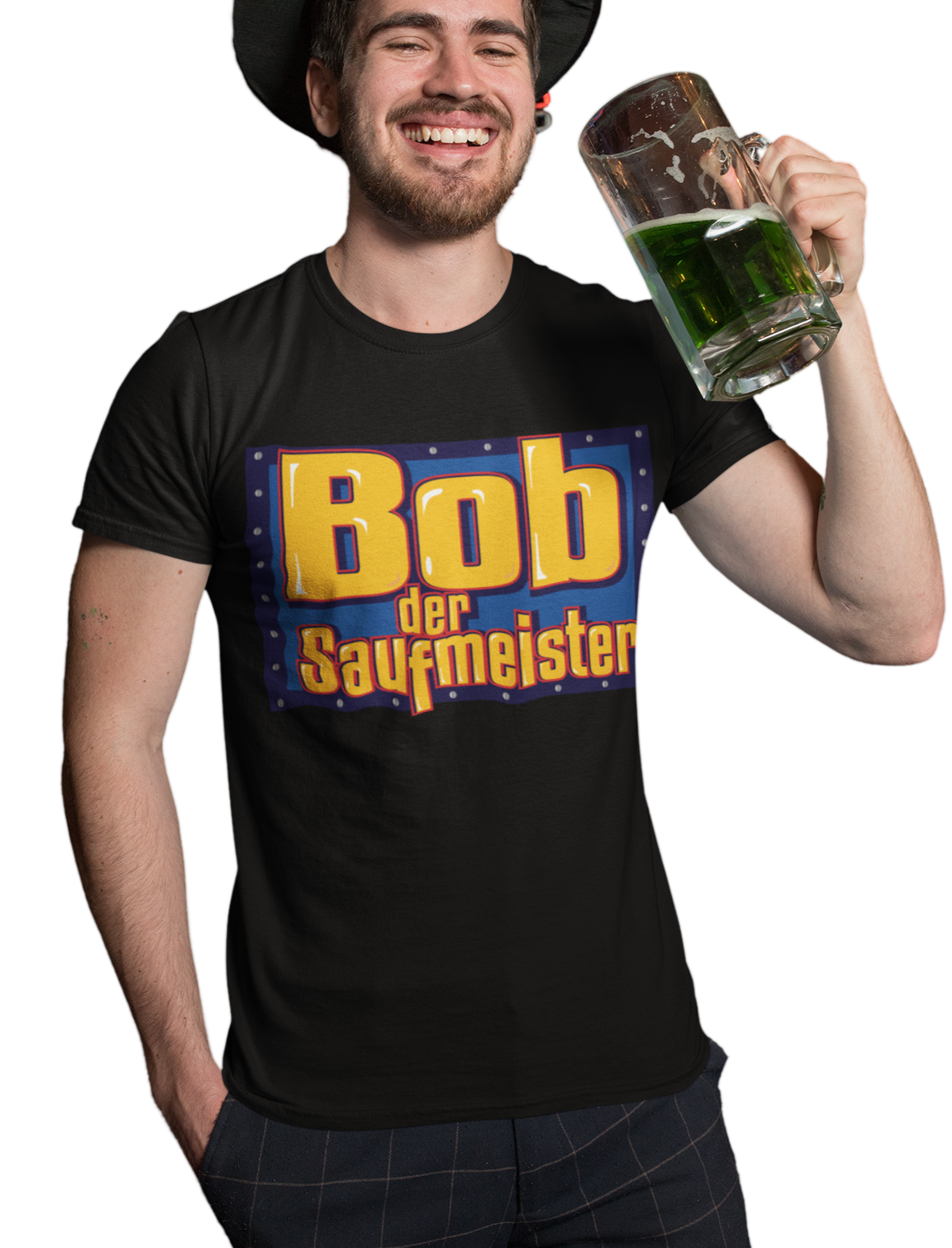 Bob der Baumeister Saufmeister - Herren Premium Bio T-Shirt
