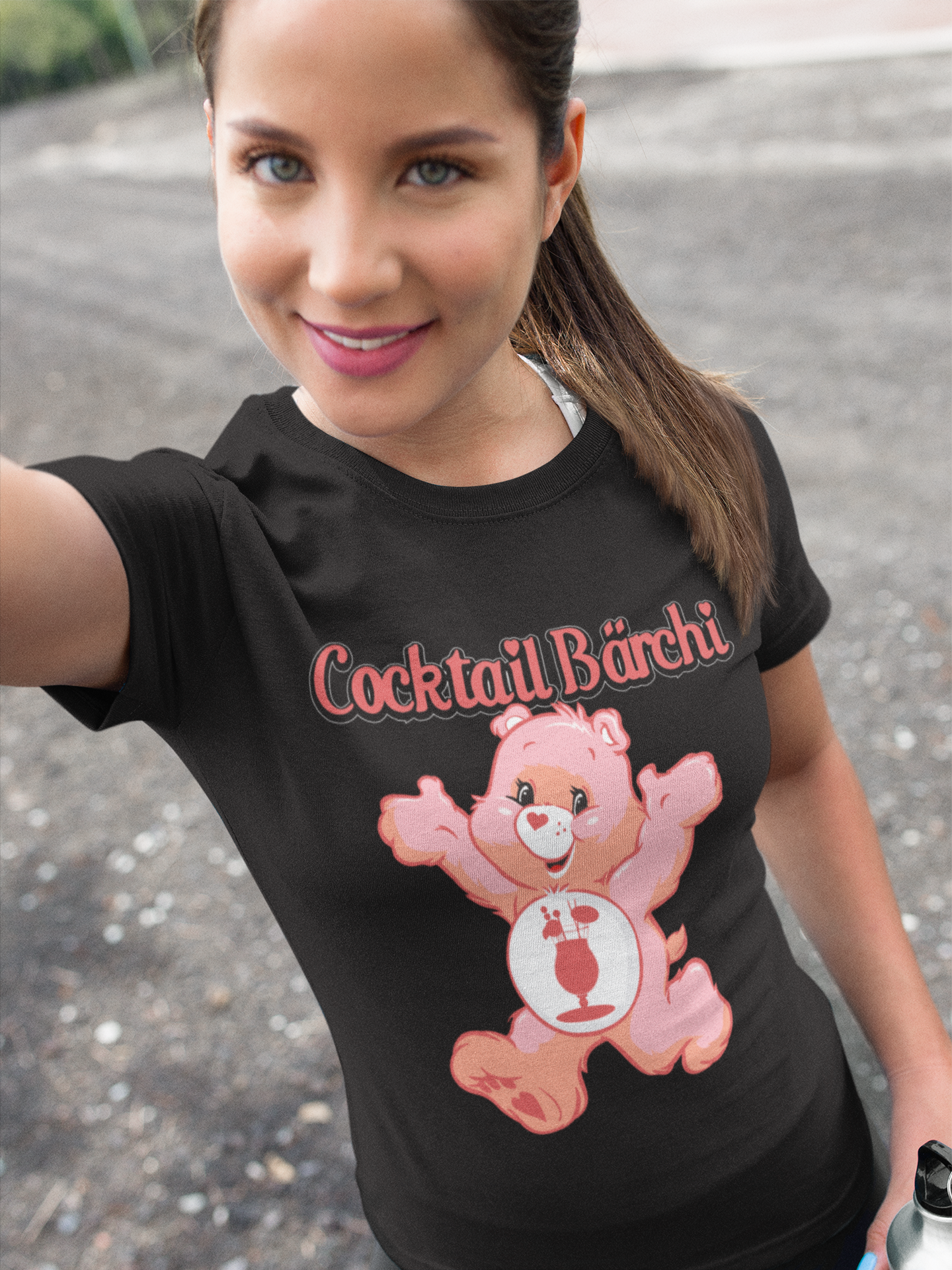 Cocktail Bärchi - Glücksbärchi - Damenshirt