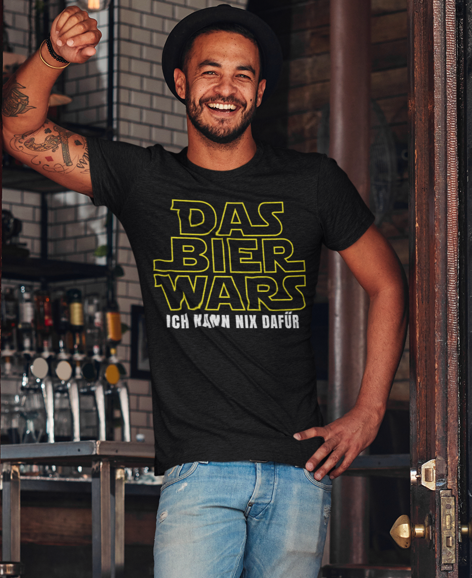 Das Bier Wars - Lustiges Herren T-Shirt | für Biertrinker und Partygänger