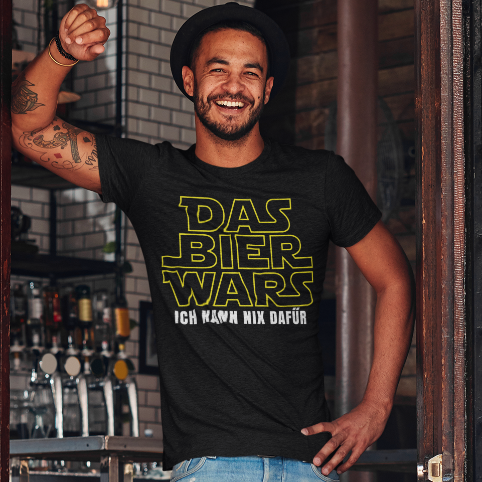 Das Bier Wars ich kann nix dafür Star Wars - Herren Shirt