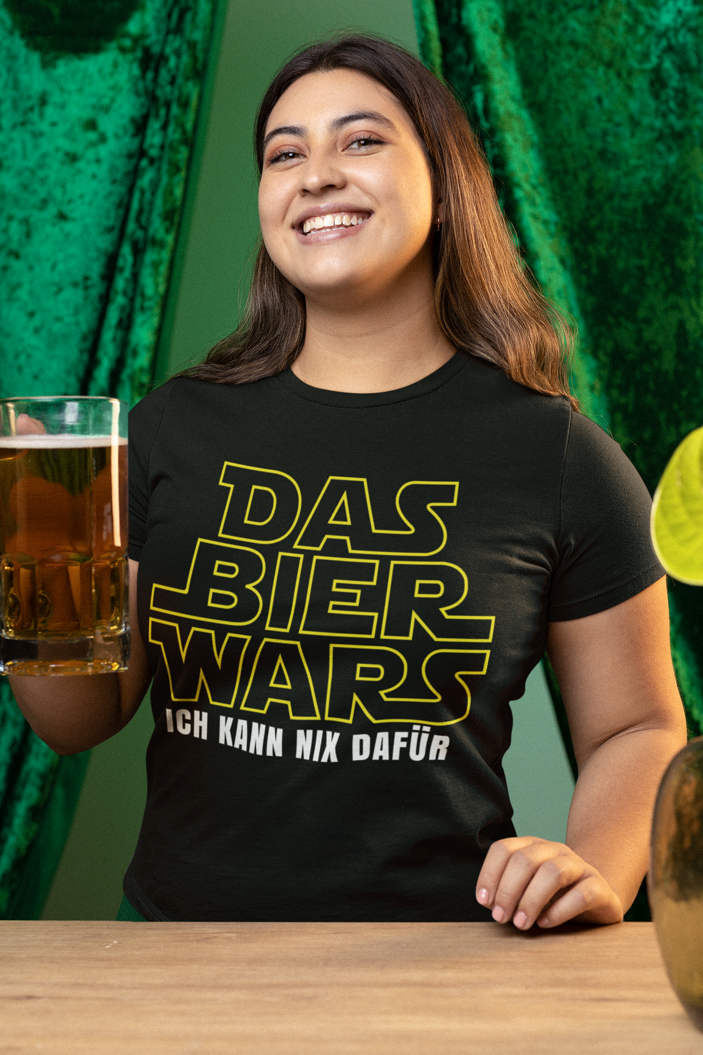 Das Bier Wars ich kann nix dafür Star Wars - Damenshirt