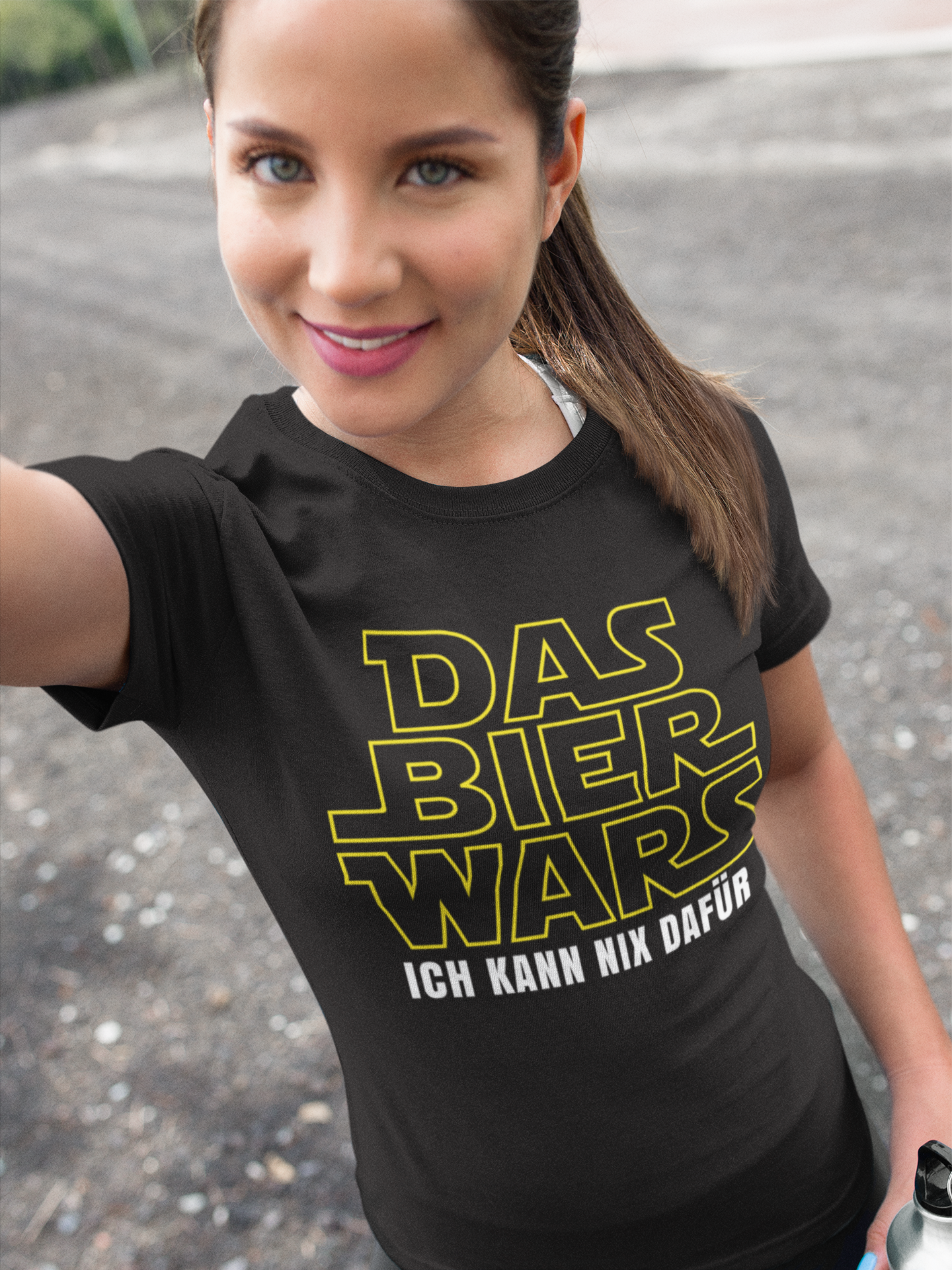 Das Bier Wars ich kann nix dafür Star Wars - Damenshirt