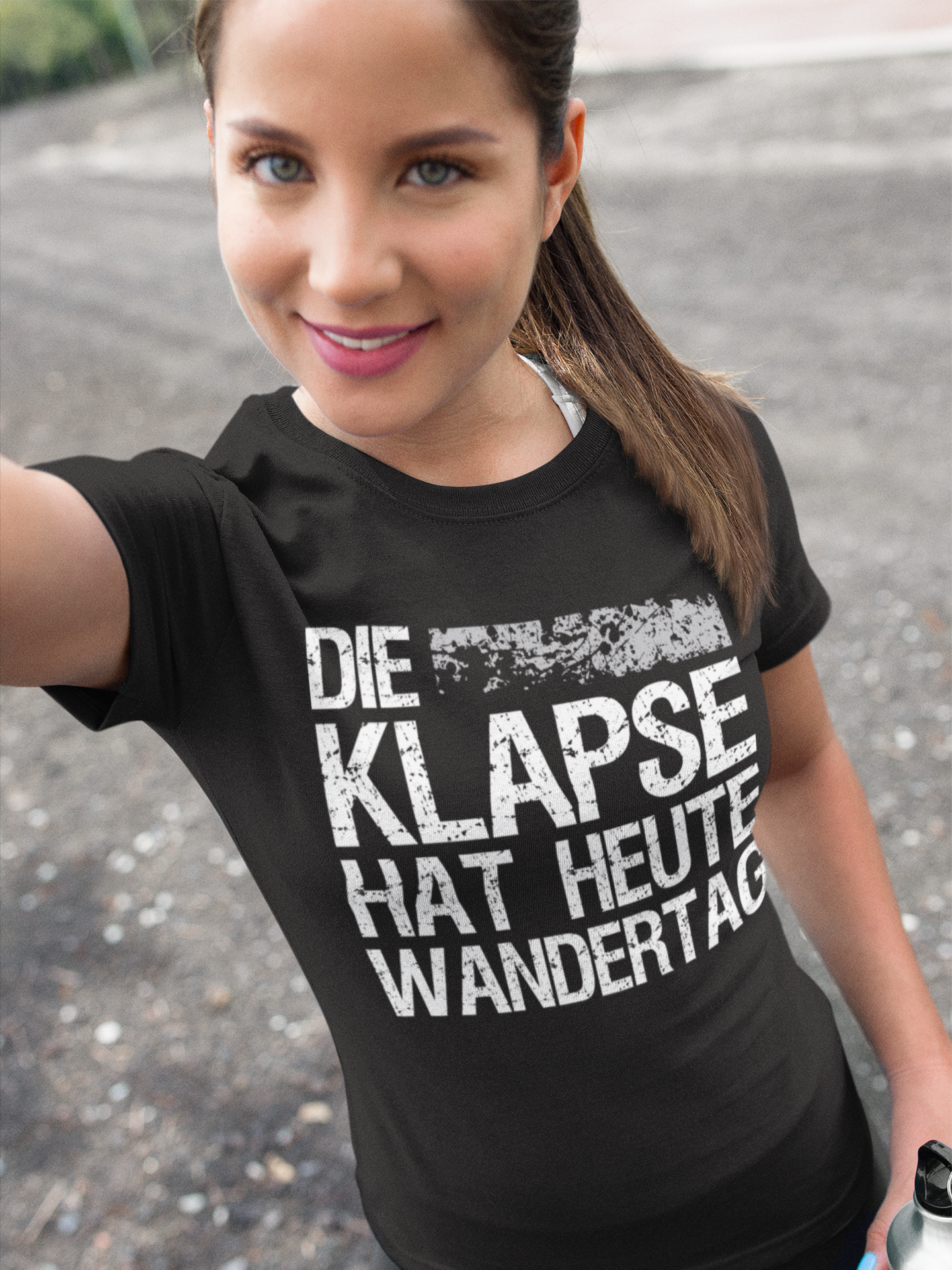 Die Klapse hat heute Wandertag - Damenshirt