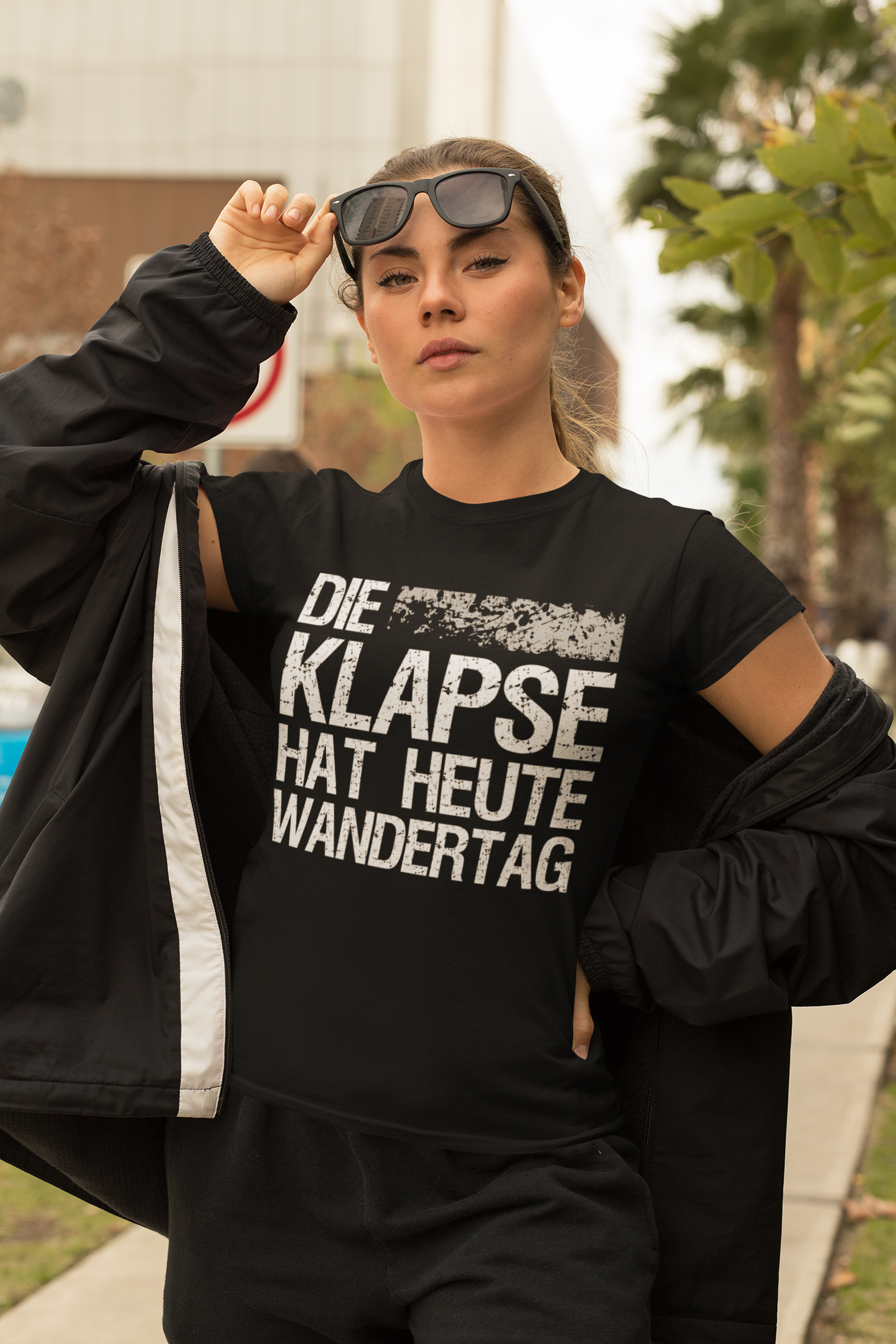 Die Klapse hat heute Wandertag - Damenshirt