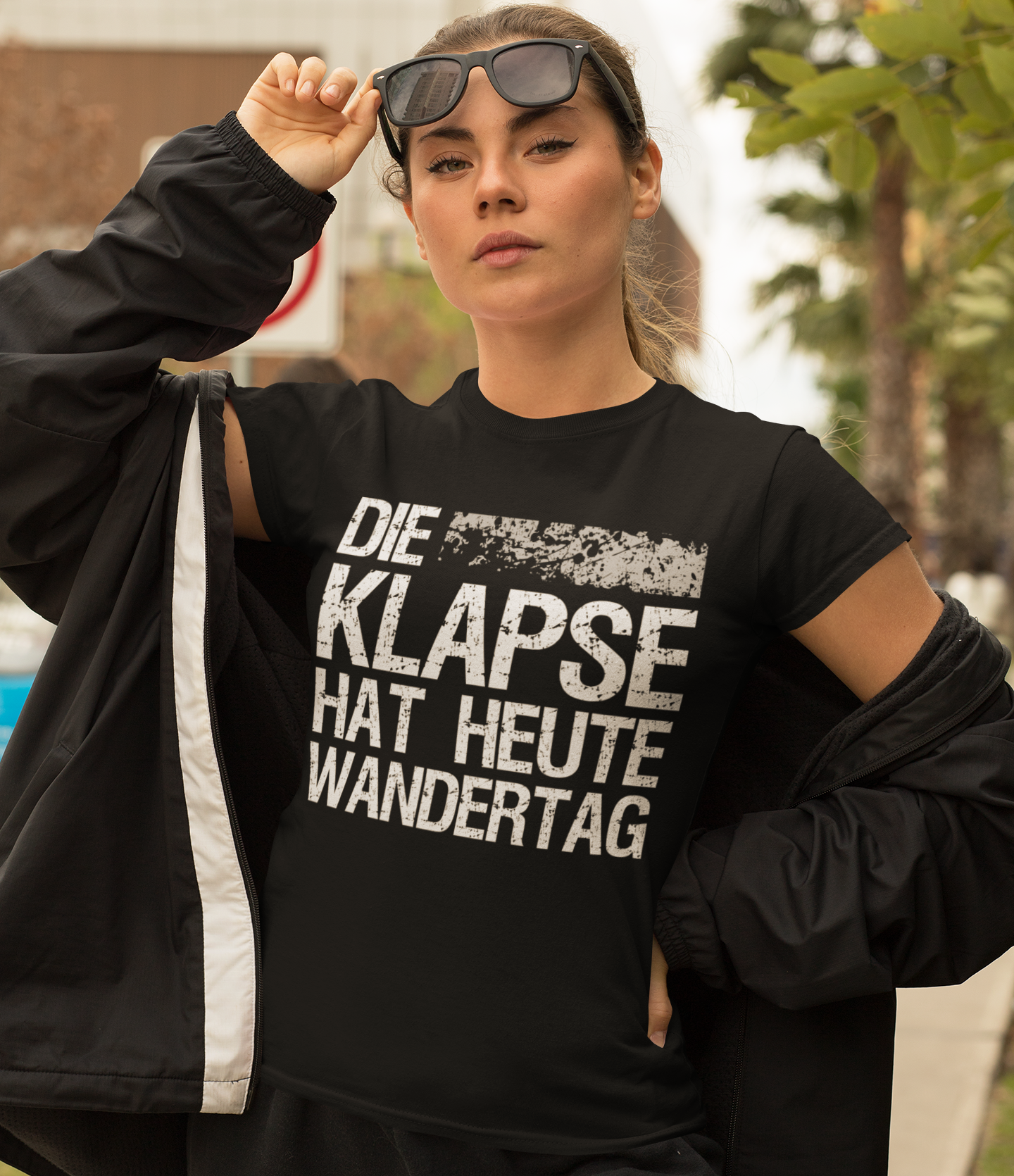 Die Klapse hat heute Wandertag - Damenshirt