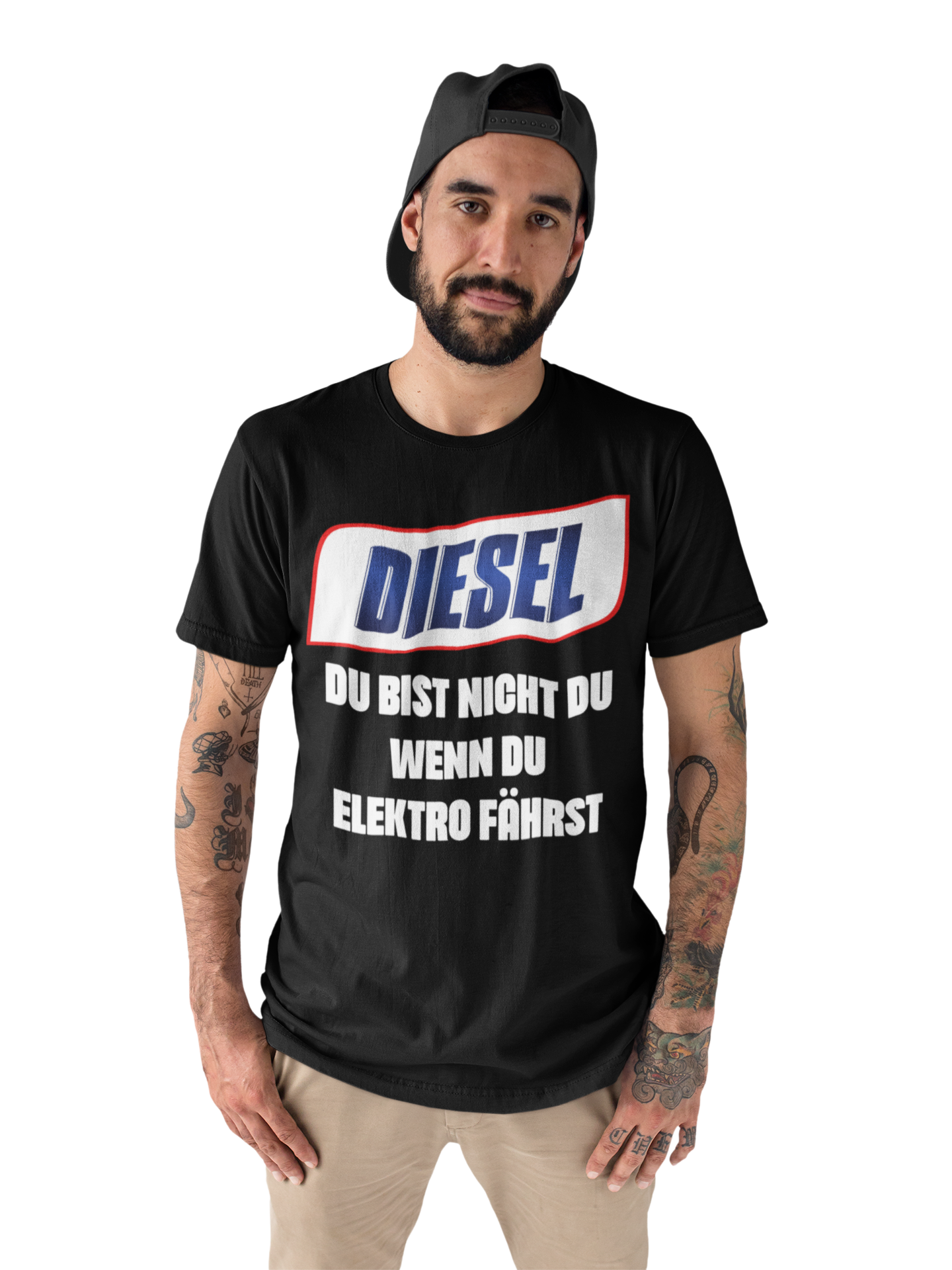 Diesel du bist nicht du wenn du Elektro fährst - Herren Premium Bio T-Shirt