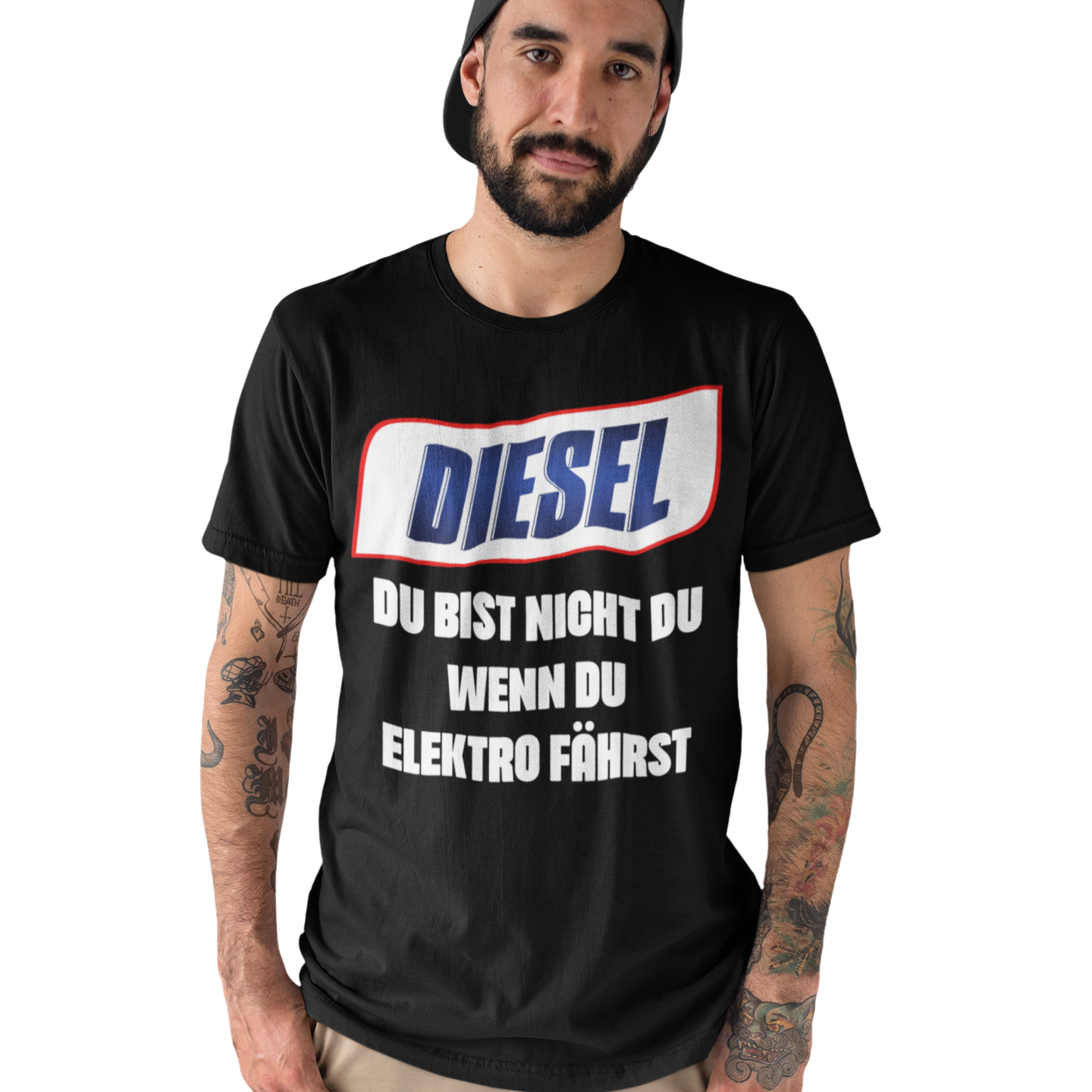 Diesel du bist nicht du wenn du Elektro fährst - Herren Premium Bio T-Shirt