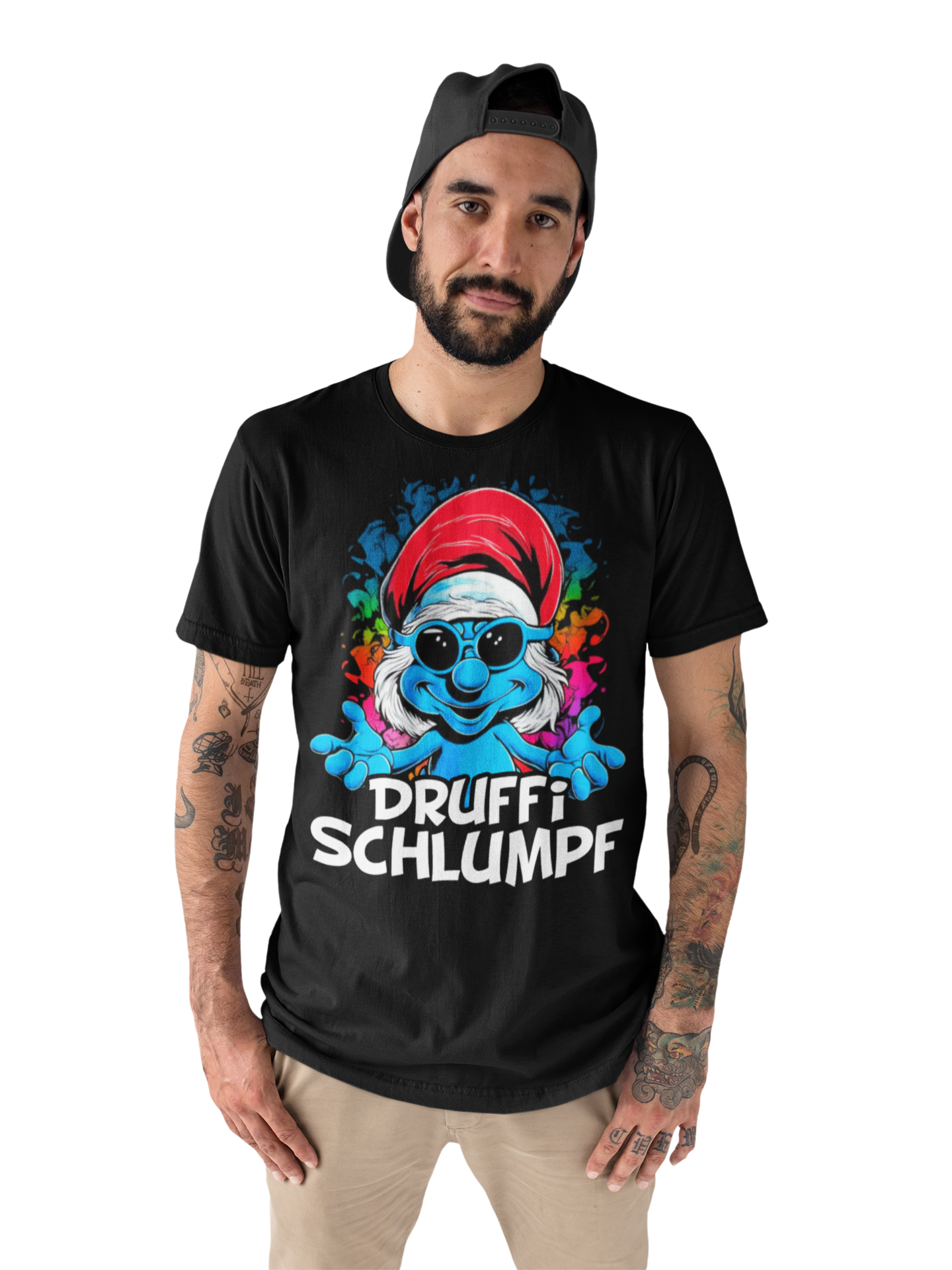 Druffi Schlumpf Grafik - Herren Shirt