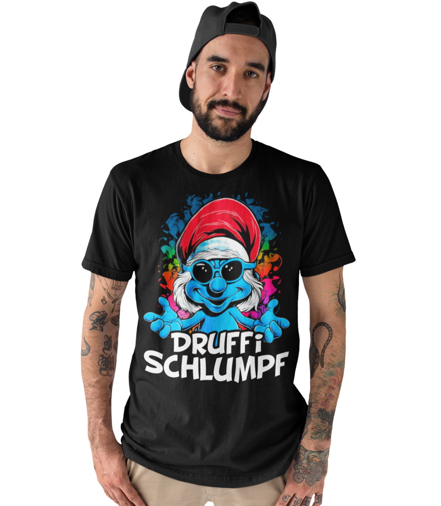 Druffi Schlumpf Grafik - Herren Shirt