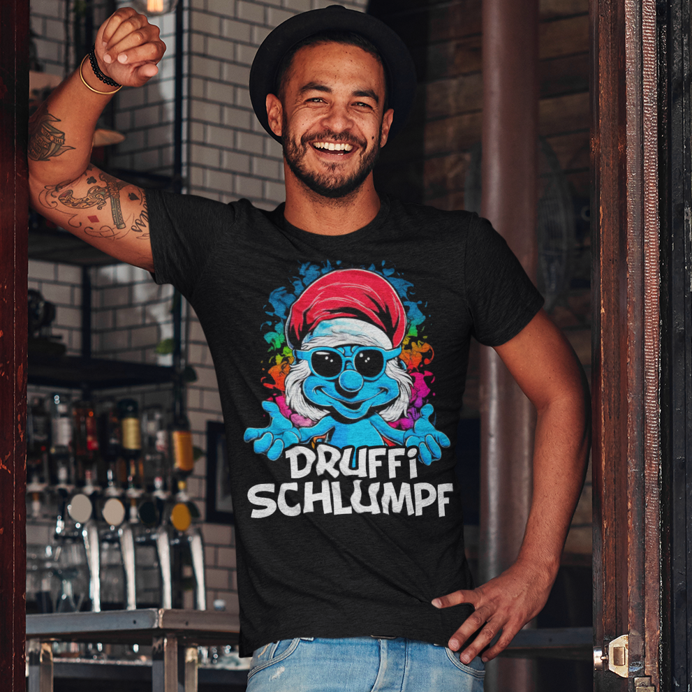Druffi Schlumpf Grafik - Herren Shirt