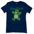 Dunkelblaues Damenshirt mit Jägermeister Bärchi Design